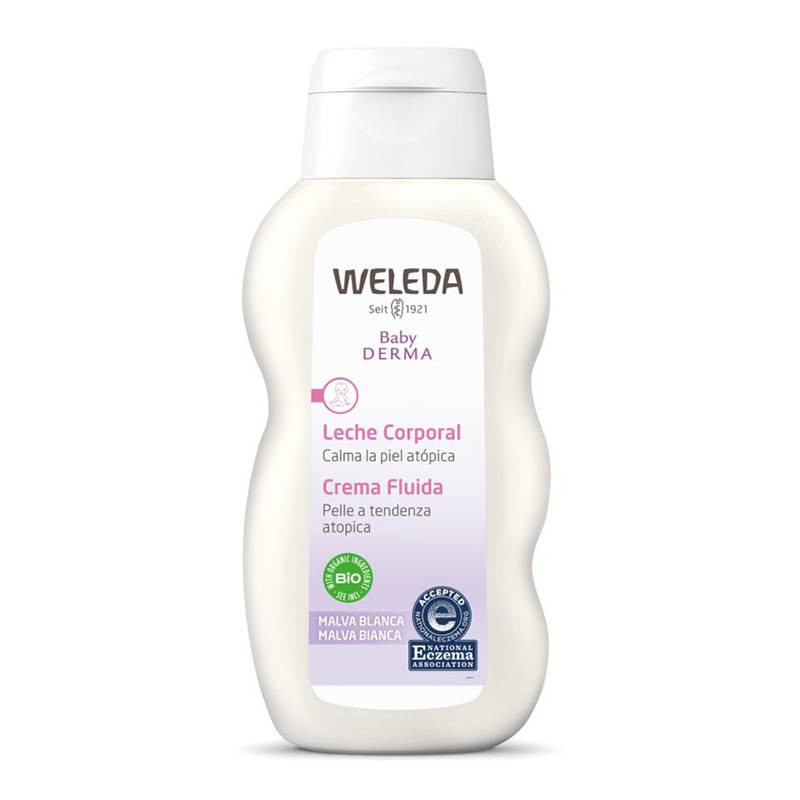 Leche Corporal Piel Atópica Malva Blanca 200ml - Weleda