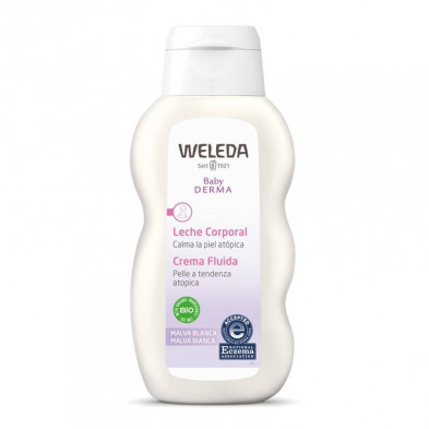 Leche Corporal Piel Atópica Malva Blanca 200ml - Weleda Leche Corporal Piel Atópica Malva Blanca 200ml - Weleda