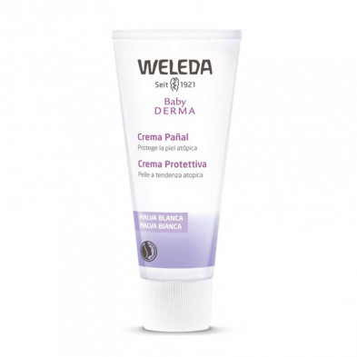 Crema Pañal Piel Atópica Malva Blanca 50ml - Weleda Crema Pañal Piel Atópica Malva Blanca 50ml - Weleda
