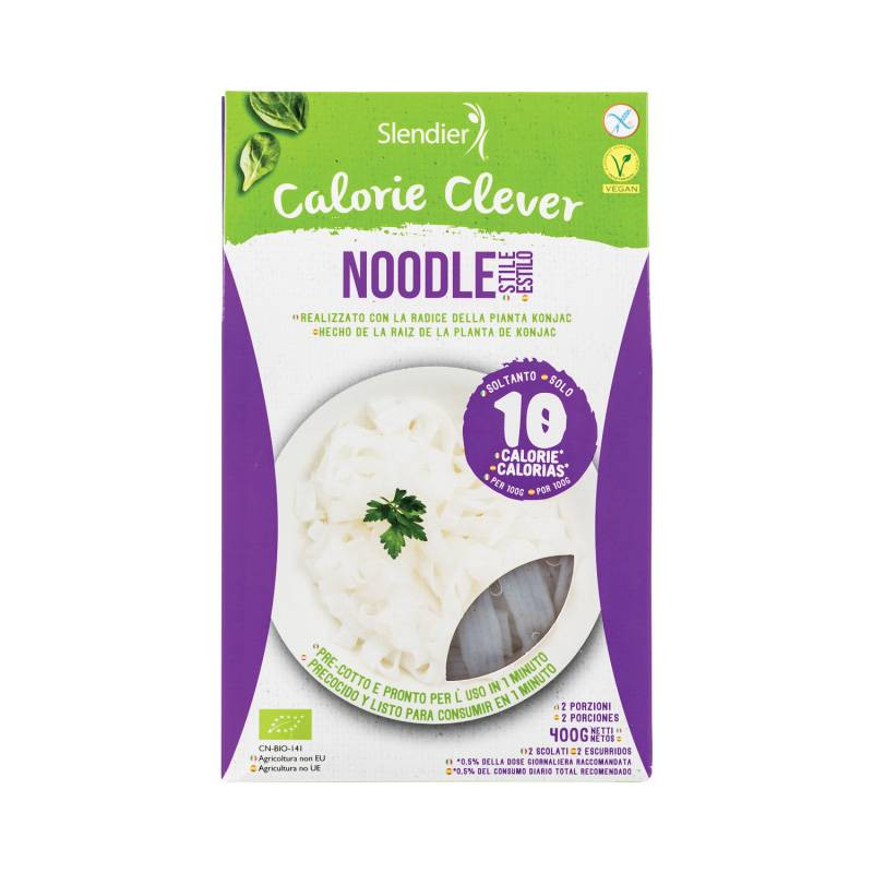 Noodles Konjac Sin Gluten Bio 400g - Slendier