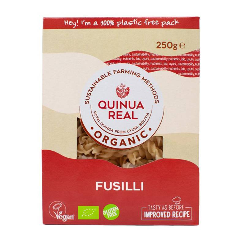 Fusilli De Arroz Y Quinoa Sin Gluten 250g - Quinua Real