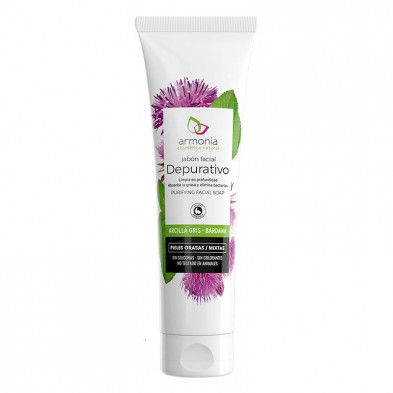 Jabon Facial Depurativo Arcilla Gris 150g - Armonía Jabon Facial Depurativo Arcilla Gris 150g - Armonía