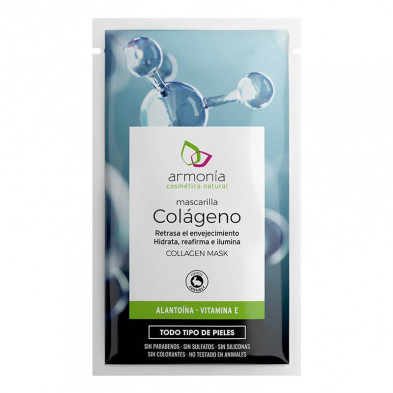 Mascarilla Facial Colágeno 12 Monodosis - Armonía Mascarilla Facial Colágeno 12 Monodosis - Armonía