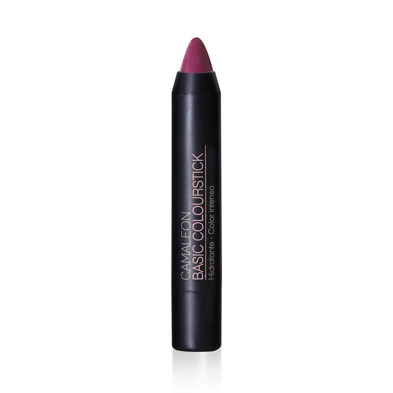 Labial Basic Colourstick Nº8 Berenjena - Camaleón Labial Basic Colourstick Nº8 Berenjena - Camaleón