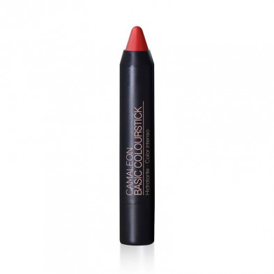 Labial Basic Colour Metalico Rojo - Camaleón