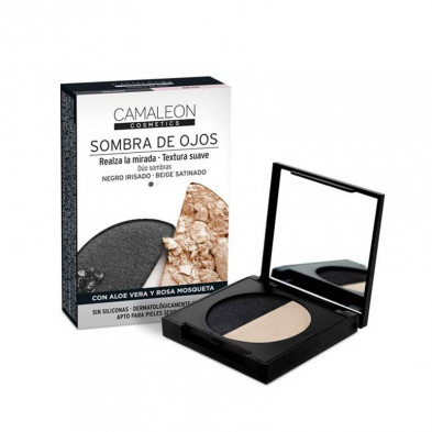 Sombras De Ojos Negro-Beige - Camaleón Sombras De Ojos Negro-Beige - Camaleón