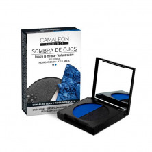 Sombras De Ojos Negro-Azul - Camaleón