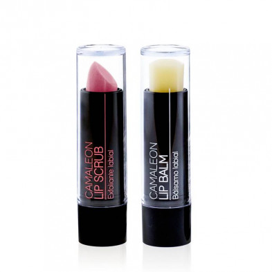 Exfoliante Labial Lip Scrub Nº1 Fresa + Bálsamo - Camaleón