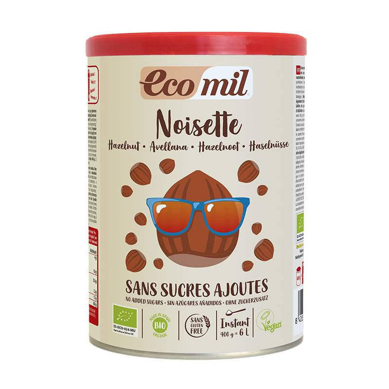 Bebida Instantánea Avellanas 400g - Ecomil