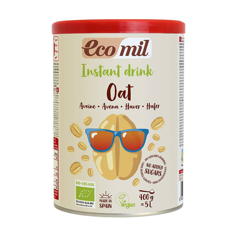 Bebida Instantánea Avena 400g - Ecomil