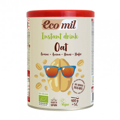 Bebida Instantánea Avena 400g - Ecomil Bebida Instantánea Avena 400g - Ecomil