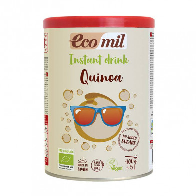 Bebida Instantánea Quinoa 400g - Ecomil Bebida Instantánea Quinoa 400g - Ecomil