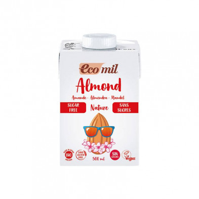 Bebida Almendra Nature Bio 500ml - Ecomil Bebida Almendra Nature Bio 500ml - Ecomil