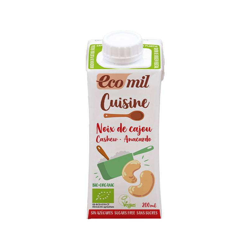 Crema De Anacardo Para Cocinar 200 Ml - Ecomil
