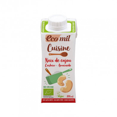Crema De Anacardo Para Cocinar 200 Ml - Ecomil Crema De Anacardo Para Cocinar 200 Ml - Ecomil