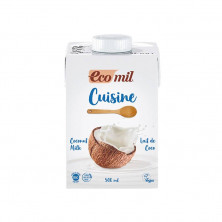 Crema De Coco Para Cocinar Bio 500ml - Ecomil