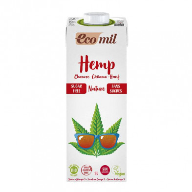 Bebida De Cáñamo Nature Sin Azúcar 1l - Ecomil Bebida De Cáñamo Nature Sin Azúcar 1l - Ecomil