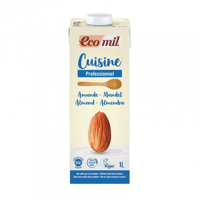 Crema De Almendra Para Cocinar Bio 1l - Ecomil