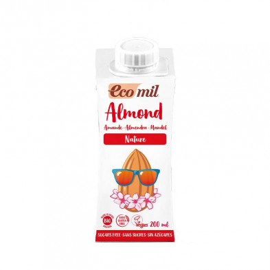 Bebida De Almendra Nature Bio 200ml - Ecomil Bebida De Almendra Nature Bio 200ml - Ecomil
