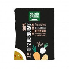 Sopa 12 Verduras Seleccion Bio 40g - Naturgreen