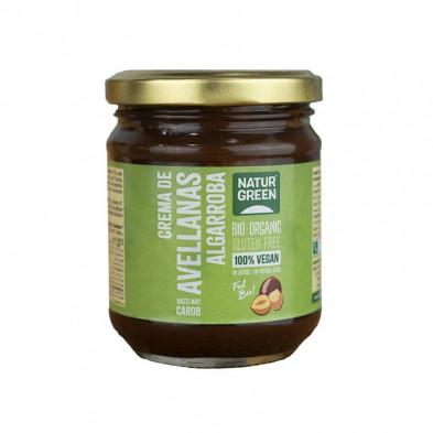 Crema Avellanas Algarroba Bio 200g - Naturgreen Crema Avellanas Algarroba Bio 200g - Naturgreen