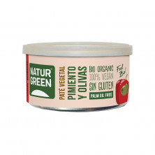 Pate Pimiento Olivas Bio 125g - Naturgreen