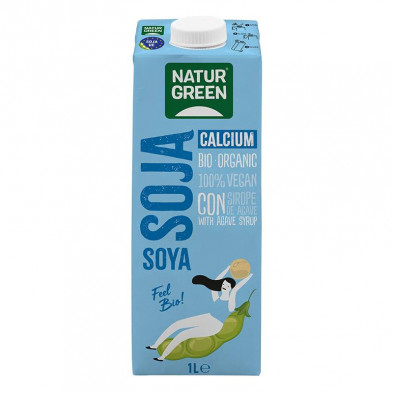 Bebida Soja Calcio Bio 1l - Naturgreen Bebida Soja Calcio Bio 1l - Naturgreen