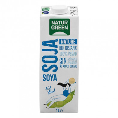 Bebida Soja Nature Bio 1l - Naturgreen Bebida Soja Nature Bio 1l - Naturgreen