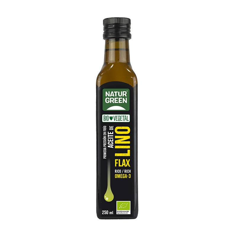 Aceite Lino Bio 250ml - Naturgreen