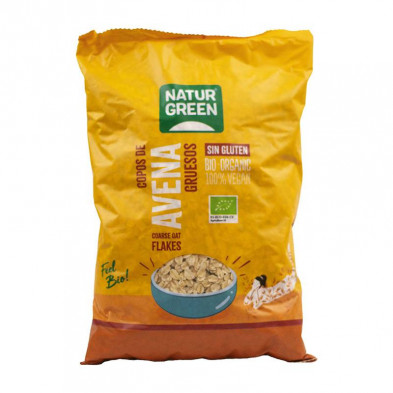 Copos De Avena Gruesos Sin Gluten Bio 1kg - Naturgreen Copos De Avena Gruesos Sin Gluten Bio 1kg - Naturgreen