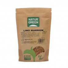 Lino Marron Bio 250g - Naturgreen