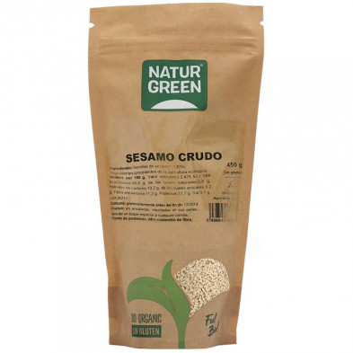 Sesamo Crudo Bio 450g - Naturgreen Sesamo Crudo Bio 450g - Naturgreen