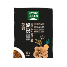 Sopa Setas Maitake Y Reishi Bio 40g - Naturgreen