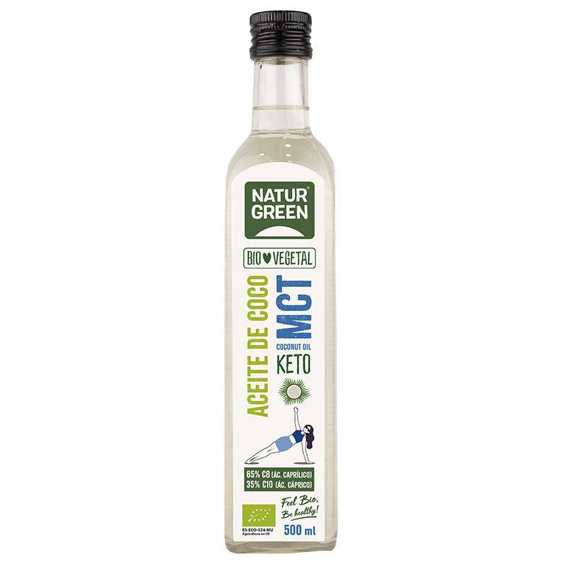 Aceite De Coco Mct Bio 500ml - Naturgreen