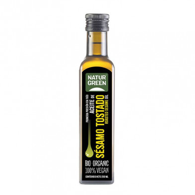 Aceite Sesamo Tostado Bio 250ml - Naturgreen Aceite Sesamo Tostado Bio 250ml - Naturgreen