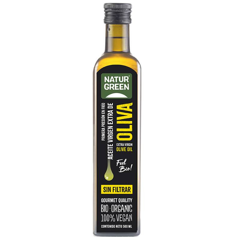 Aceite Oliva Virgen Sin Filtrar Bio 500 - Naturgreen