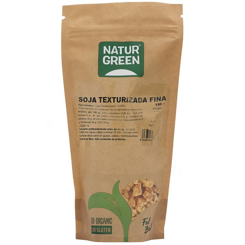 Soja Texturizada Fina Bio 150g - Naturgreen