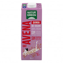 Bebida Avena Quinoa Bio 1l Sin Gluten - Naturgreen