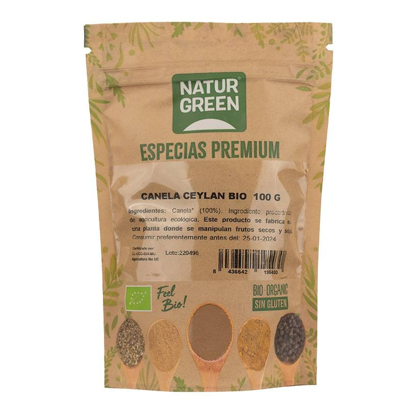 Canela Ceylan Bio 100g - Naturgreen