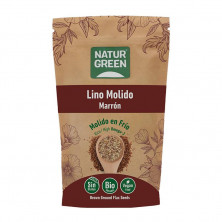 Lino Marron Molido Bio 225g - Naturgreen