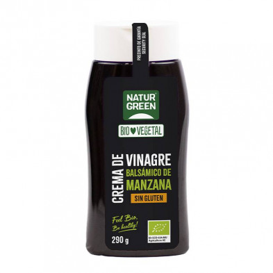 Crema Vinagre Balsámico Manzana Bio 290g - Naturgreen Crema Vinagre Balsámico Manzana Bio 290g - Naturgreen