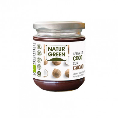 Crema Coco Cacao Bio 200g - Naturgreen Crema Coco Cacao Bio 200g - Naturgreen