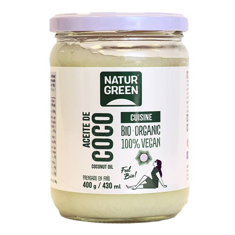 Aceite De Coco Cuisine Bio 430ml - Naturgreen