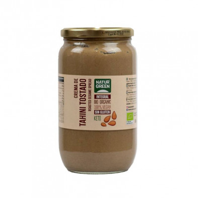Tahin Pure Sesamo Tostado Bio 800g - Naturgreen Tahin Pure Sesamo Tostado Bio 800g - Naturgreen