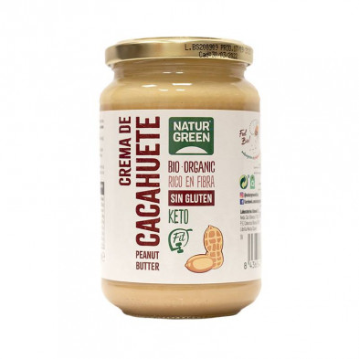 Crema Cacahuete Bio 330g - Naturgreen Crema Cacahuete Bio 330g - Naturgreen