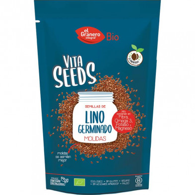 Vitaseeds Lino Germinado Bio 200g Vitaseeds Lino Germinado Bio 200g