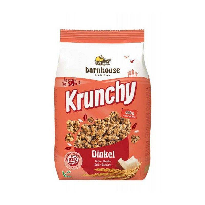 Muesli Krunchy Espelta Coco 600g - Barnhouse