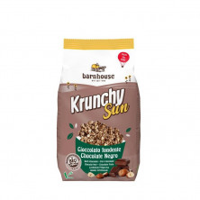 Muesli Krunchy Sun Chocolate Negro Avellana Sin Palma Bio 375g - Barnhouse