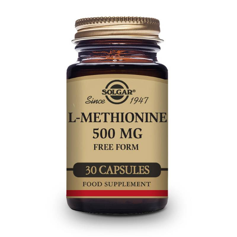 L-Metionina 500mg 30cap Vegetales