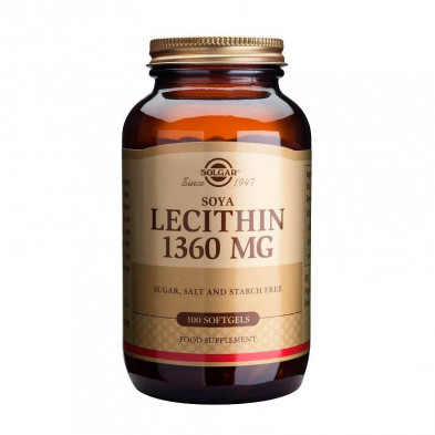 Lecitina 1360mg 100cap Blandas Lecitina 1360mg 100cap Blandas